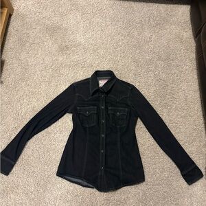 True Religion Charcoal Jean Jacket